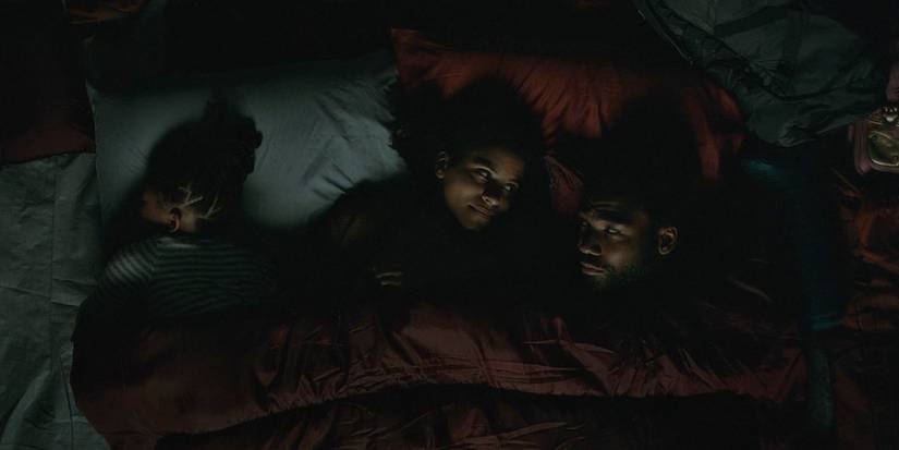 Lottie Van and Earn sleeping as family Atlanta season 4