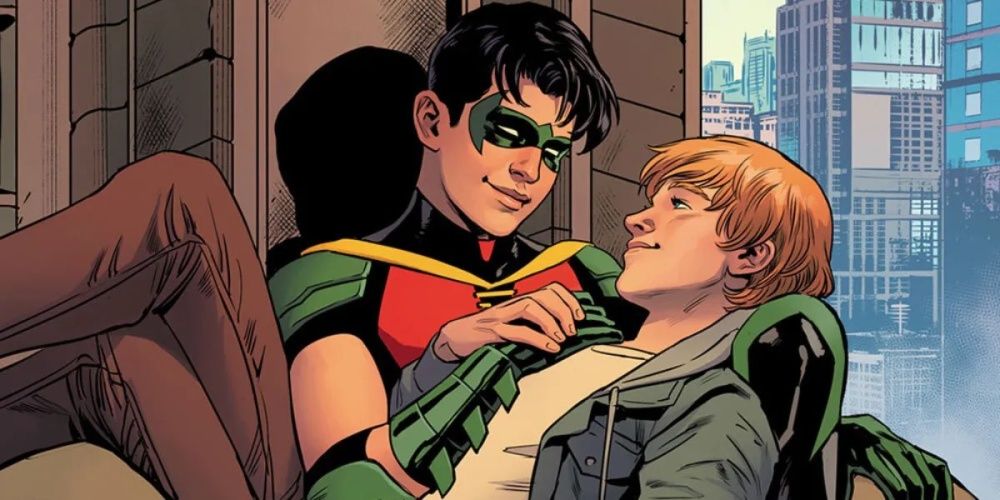 tim drake's robin and his boyfriend bernard 