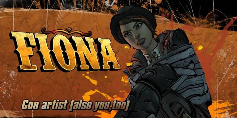 The Intro screen for Fiona in Tales From The Borderlands