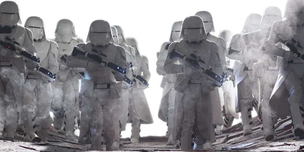 First Order Snowtroopers in Star Wars