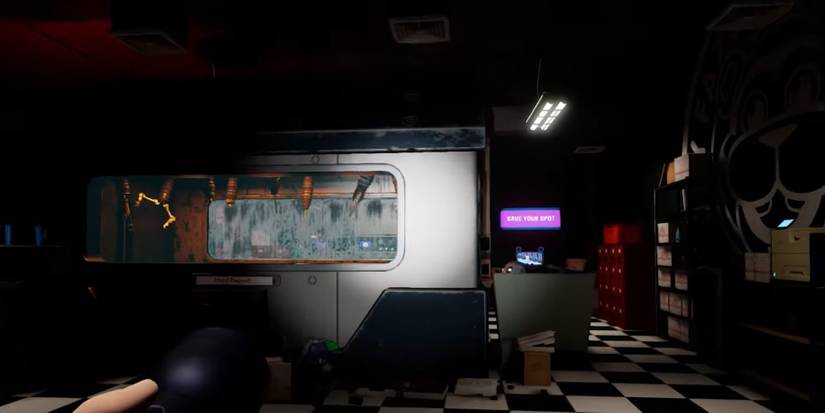 Five Nights at Freddys Security Breach_Roxy_Repair Head Machine