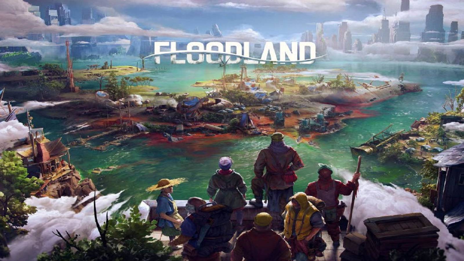 The view of the world featured in the game bears a sign resembling the HOLLYWOOD letters