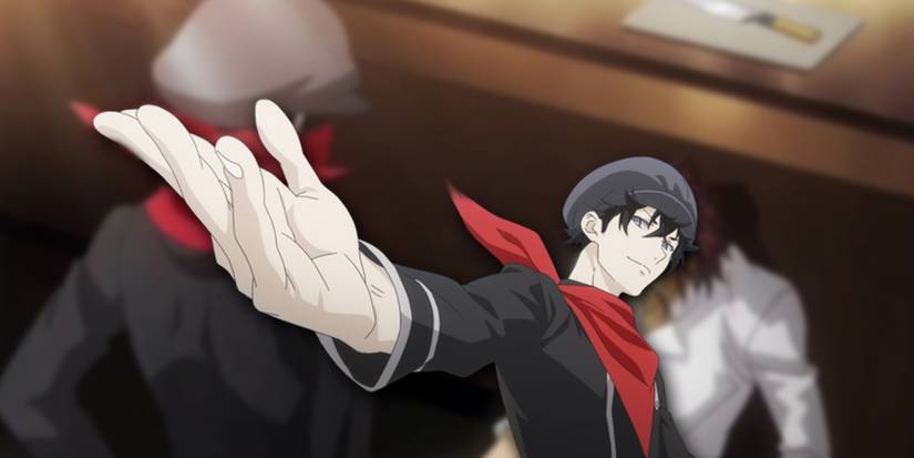 Food Wars - PNG of Asahi Over Image Of Him After Beating Soma's Dad 