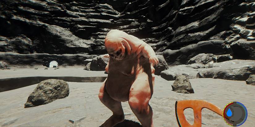 A Cowman Mutant In The Forest