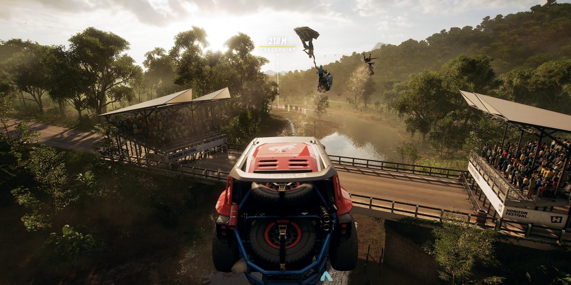 car jumping in Forza Horizon 5