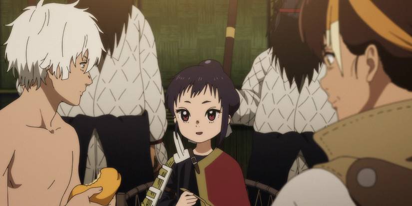 Fushi Having Dinner With Hisame and a Stranger To Your Eternity