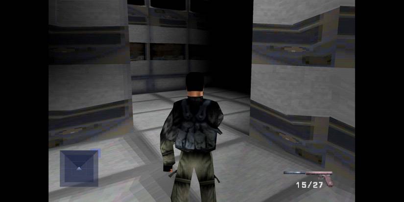 Gabe in the first mission Syphon Filter