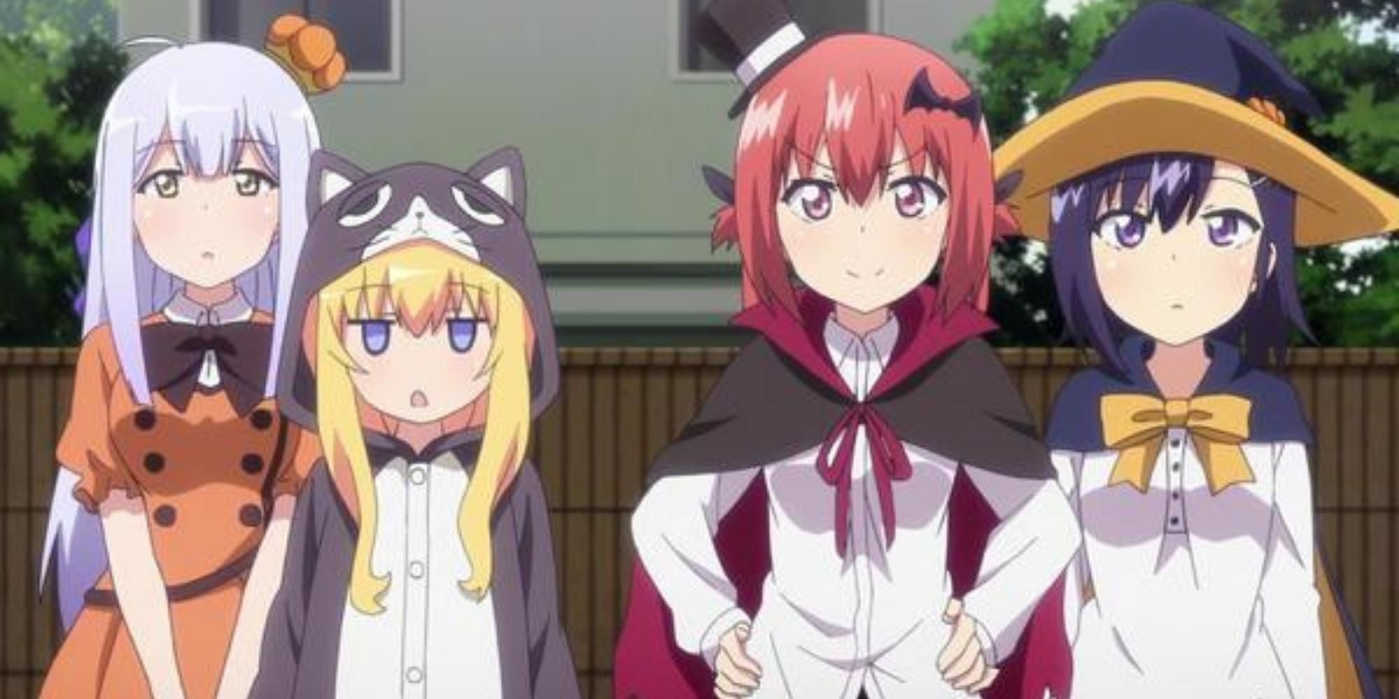 Raphiel, Gabriel, Satanichia, and Vignette in Gabriel Dropout