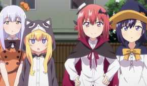 Raphiel, Gabriel, Satanichia, and Vignette in Gabriel Dropout