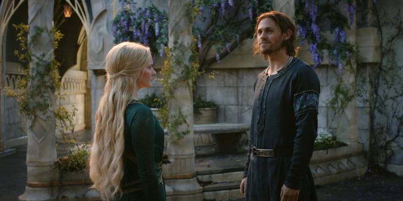 Galadriel and Halbrand (3)