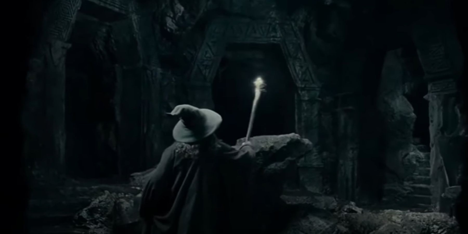 Gandalf in the Mines of Moria