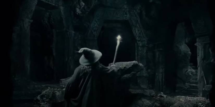 Gandalf mines of Moria