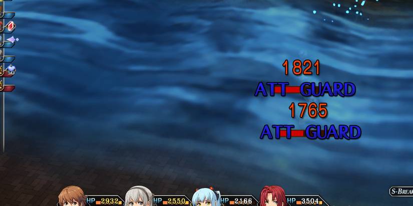 Genesis Flood being cast on two enemies