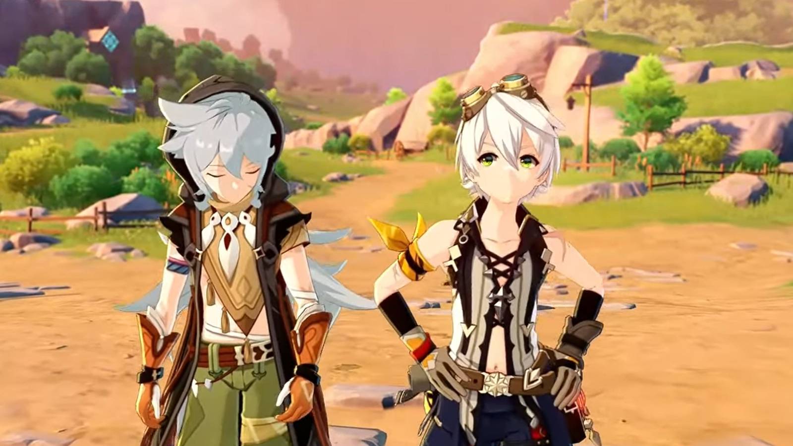 Genshin Impact Bennet and Razor