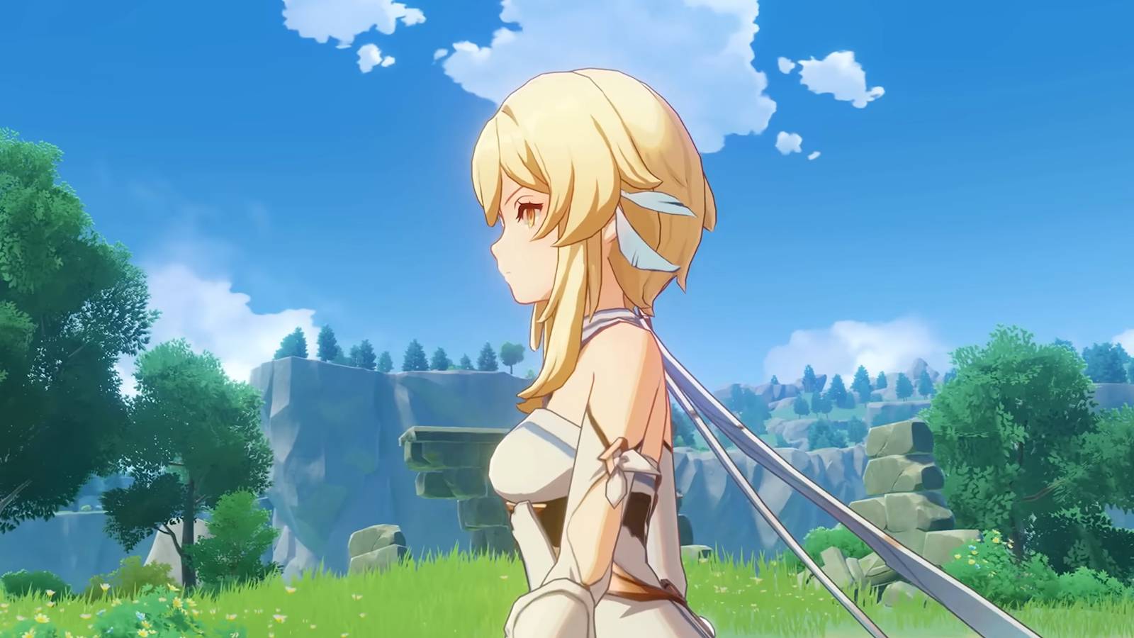 Genshin Impact character Lumine