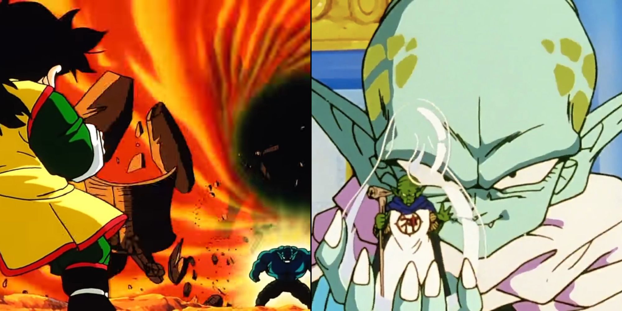 Gohan vs Garlic Jr, Garlic Jr with Kami