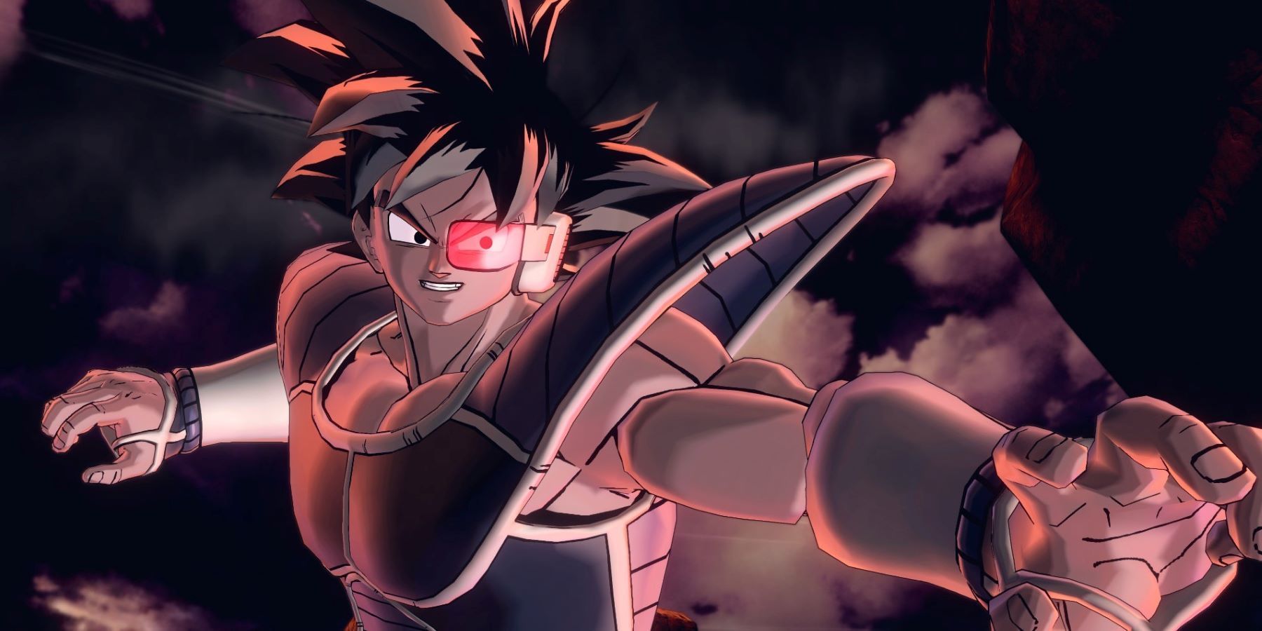Goku wearing Saiyan armor in Dragon Ball Xenoverse 2