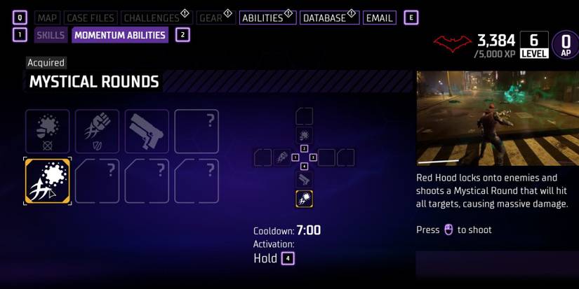 Gotham Knights Momentum abilities 