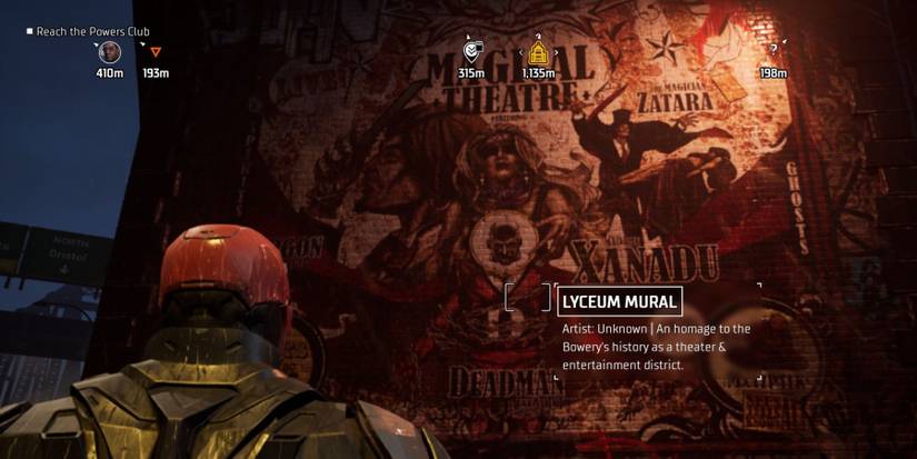 Gotham Knights Lyceum Mural