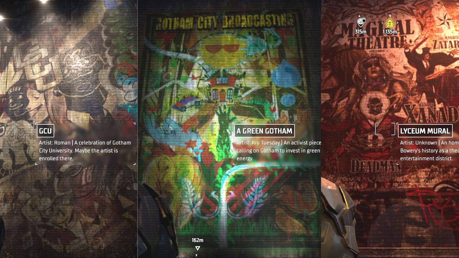 Gotham Knights Street Art Murals