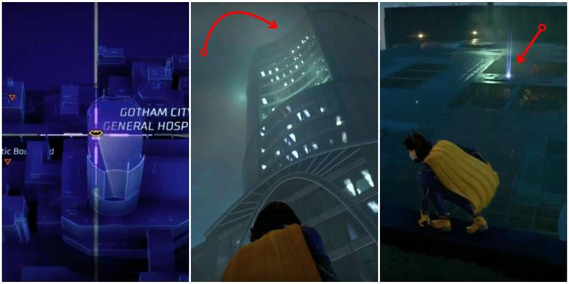 Gotham Knights Batarang Downtown Gotham Financial District 1