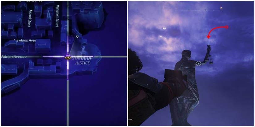 Gotham Knights Batarang Historic Gotham Tricorner Island 1