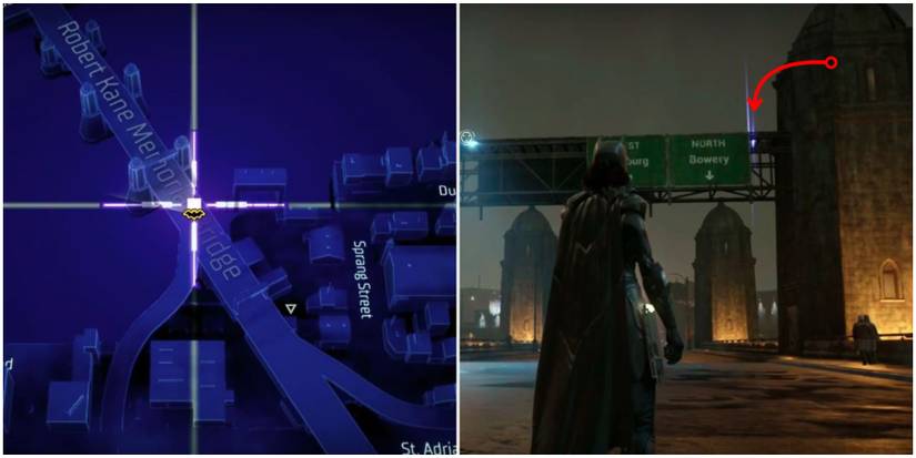 Gotham Knights Batarang Historic Gotham Tricorner Island 3