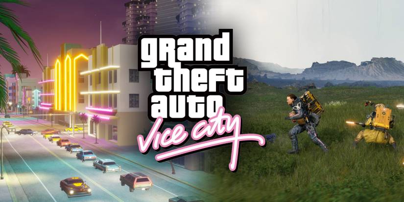 Grand Theft Auto Vice City Open World Aesthetics