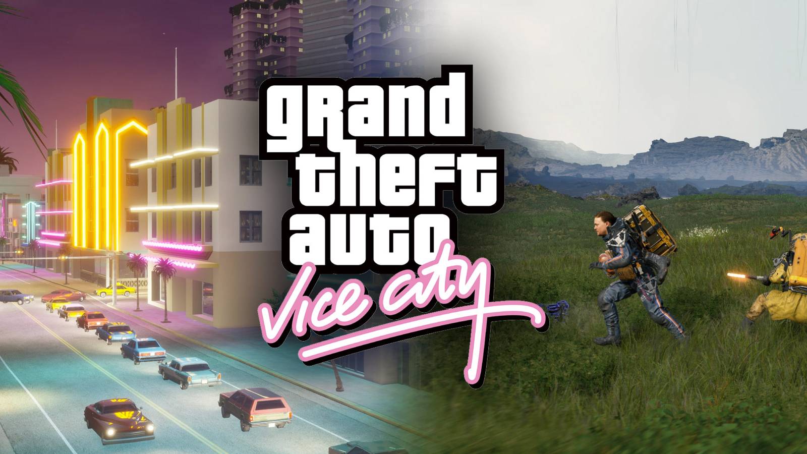 Grand Theft Auto Vice City Open World Aesthetics