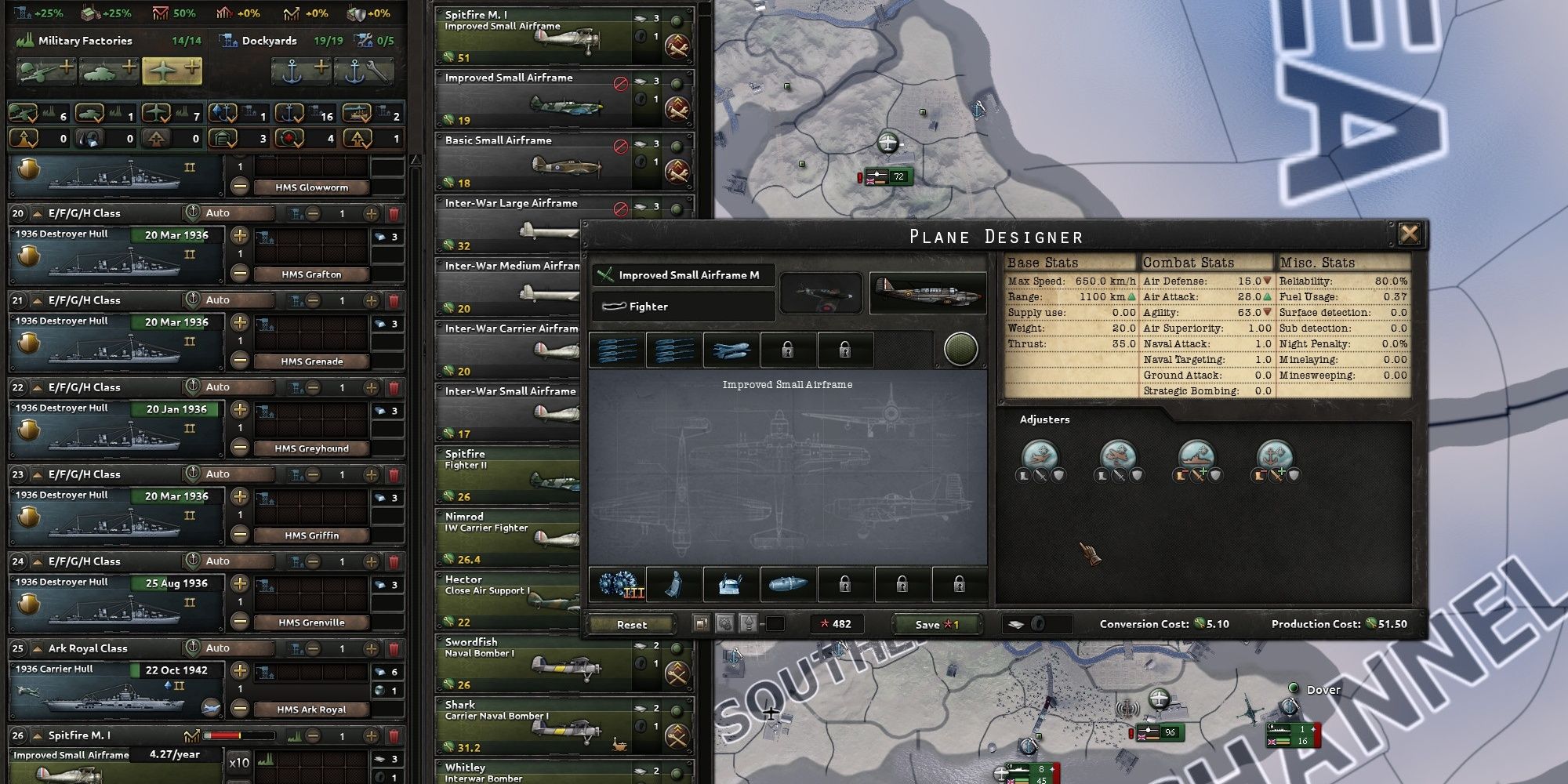 HOI4 Aircraft Designer