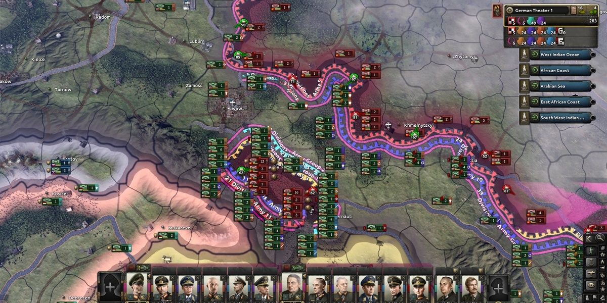 HOI4 Encirclement