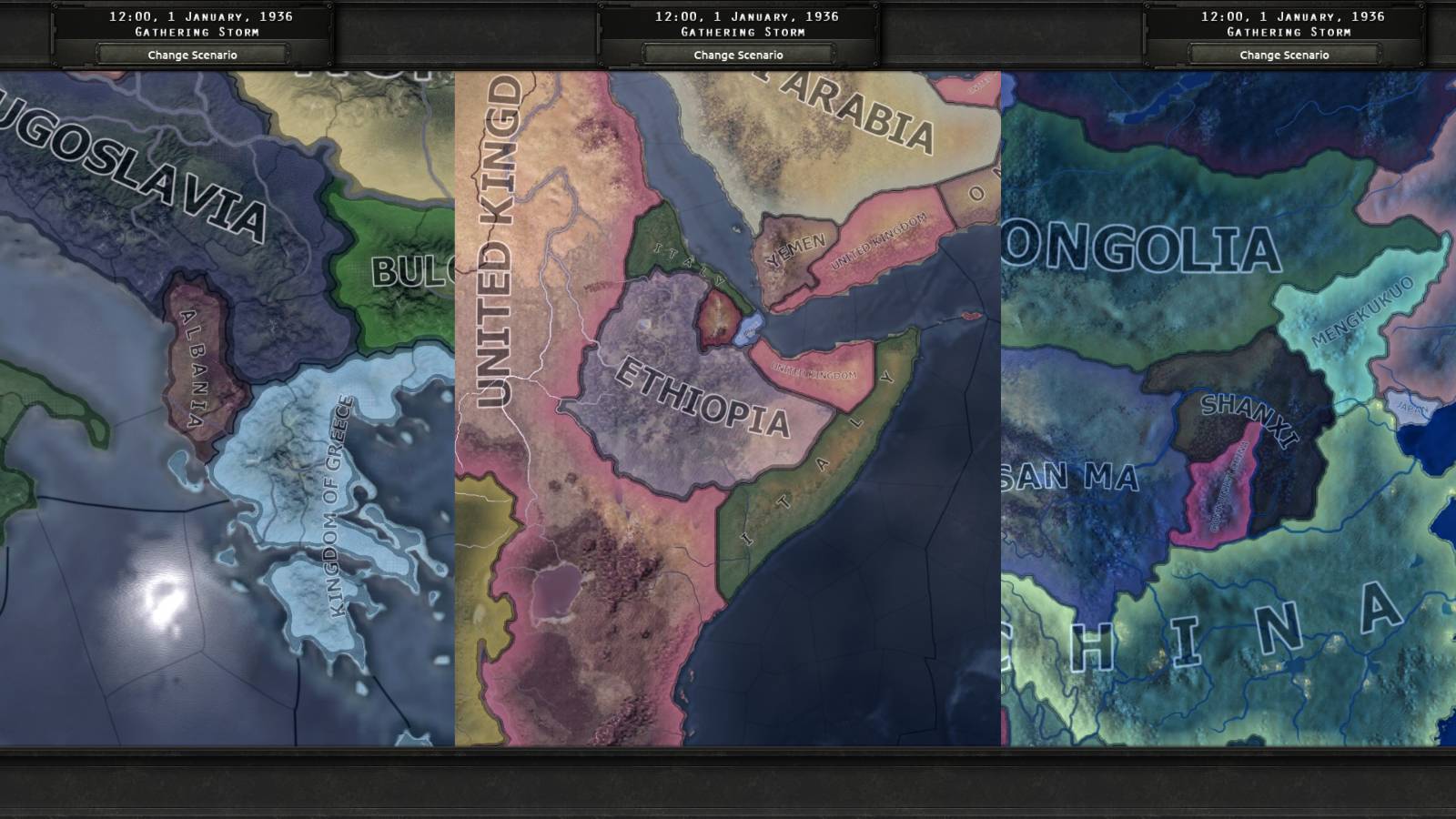 HOI4 Hardest Countries