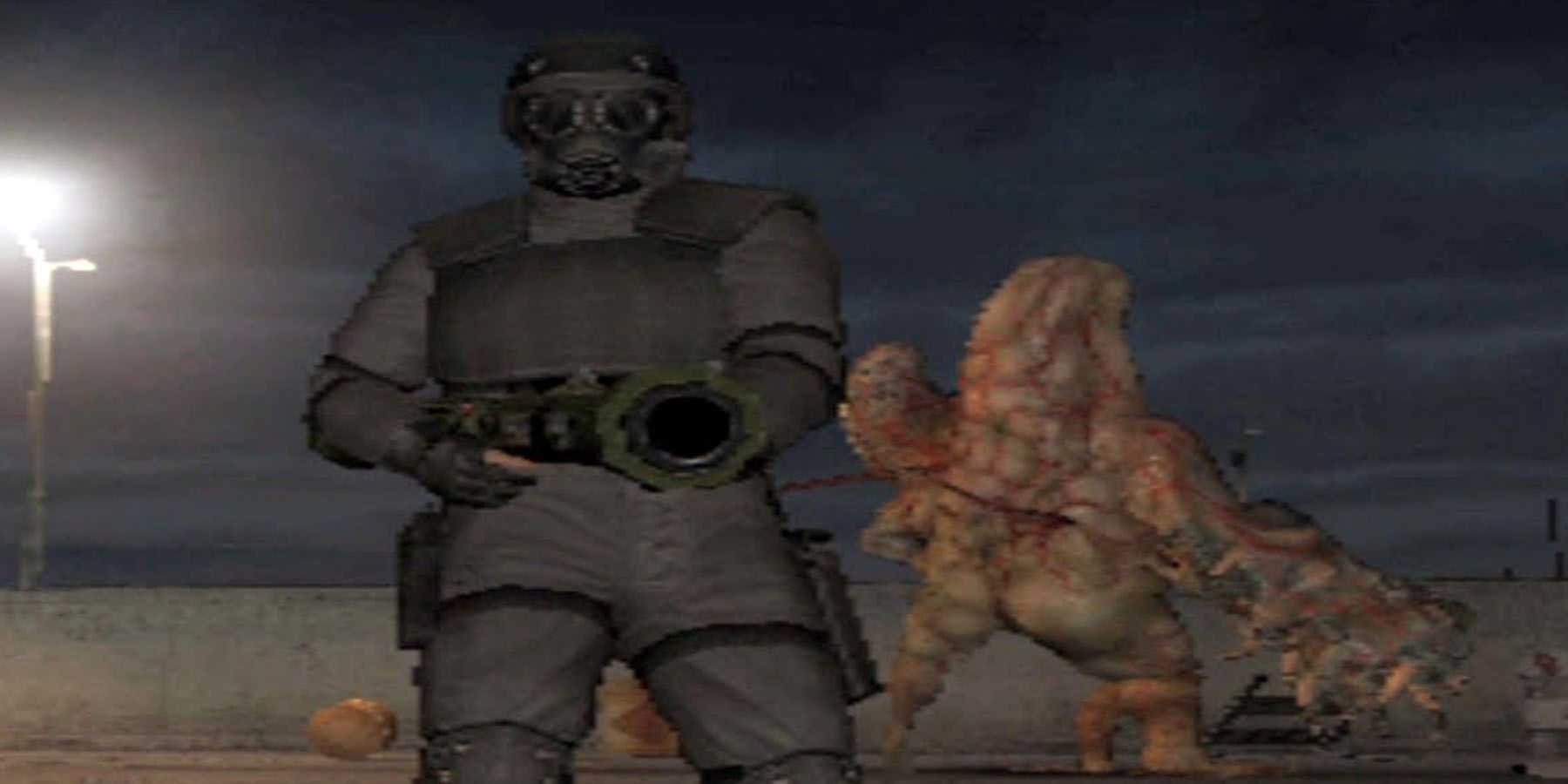 HUNK in Resident Evil Outbreak