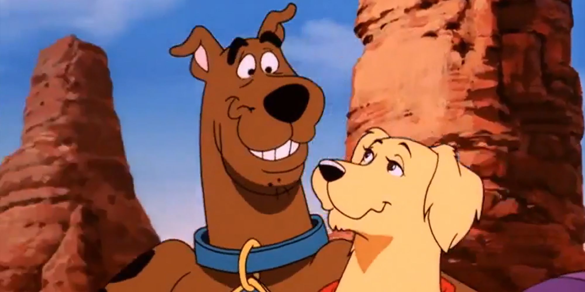 Scooby-Doo With Amber In Scooby-Doo And The Alien Invaders