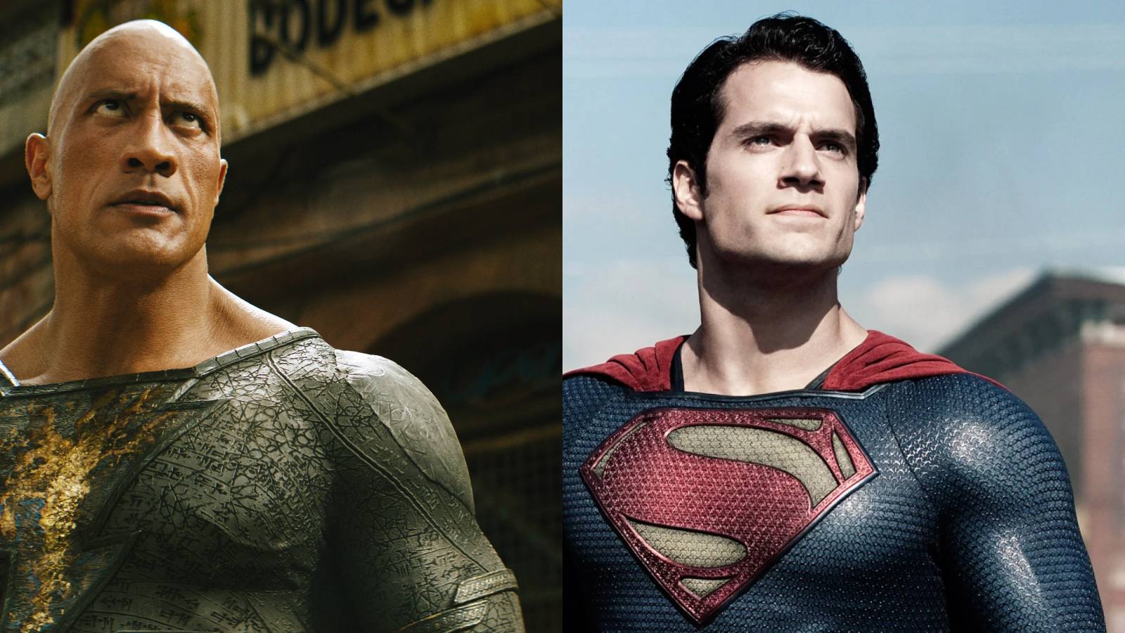 Dwayne Johnson Black Adam Henry Cavill Superman Cameo