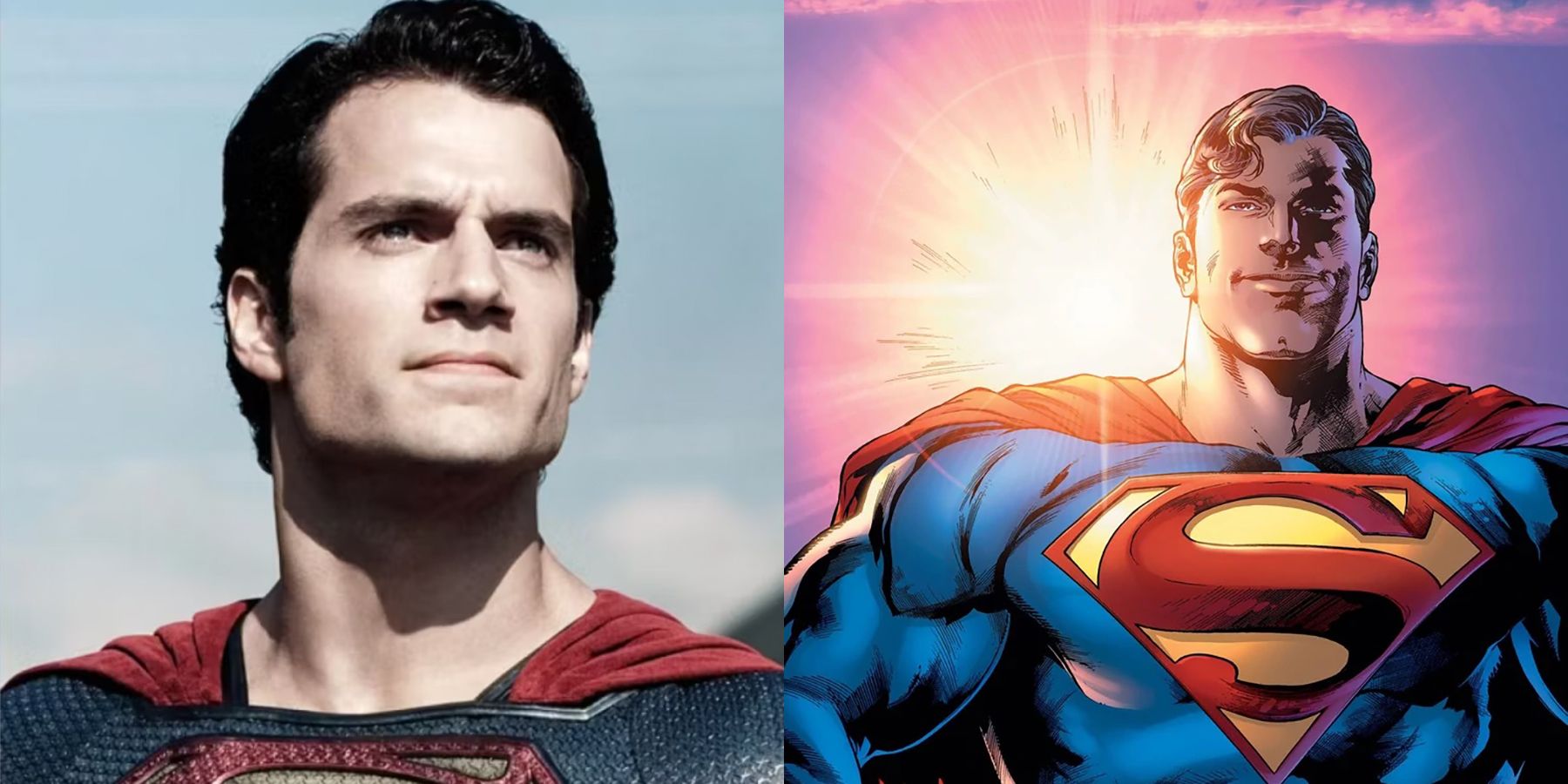 Henry Cavill Superman Joyful