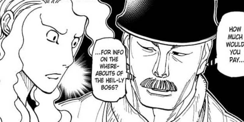 Hinrigh Biganduffno Hunter x Hunter 392