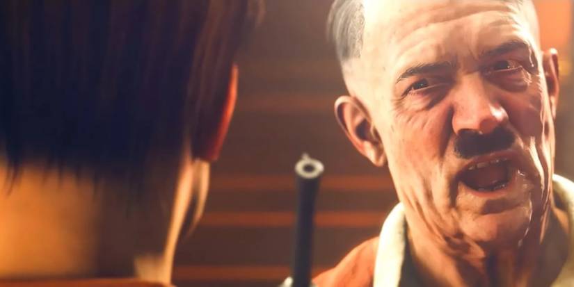 Hitler in wolfenstein 2