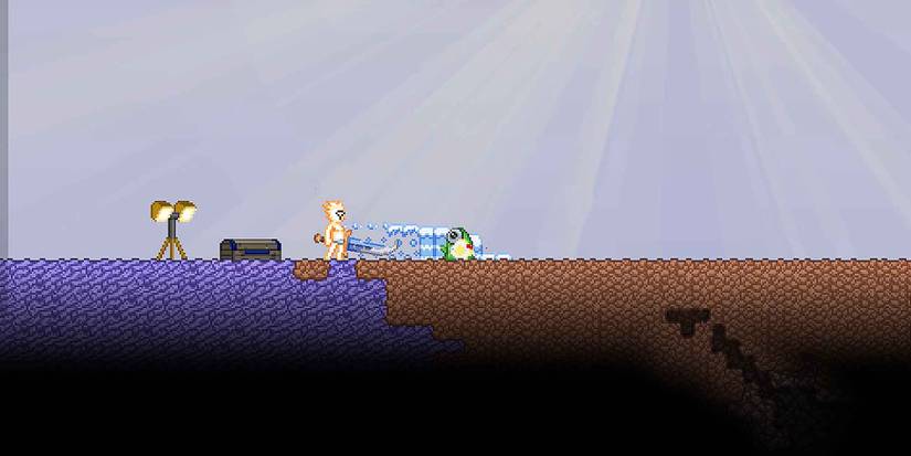 The powerful Hokucide sword in Starbound