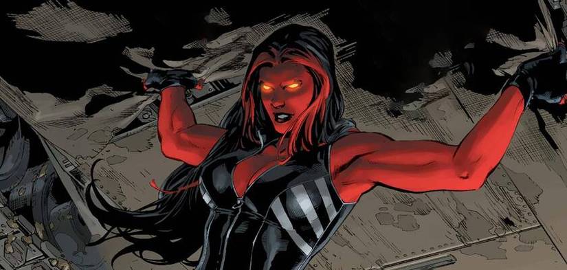 Red She-Hulk In Marvel Comics