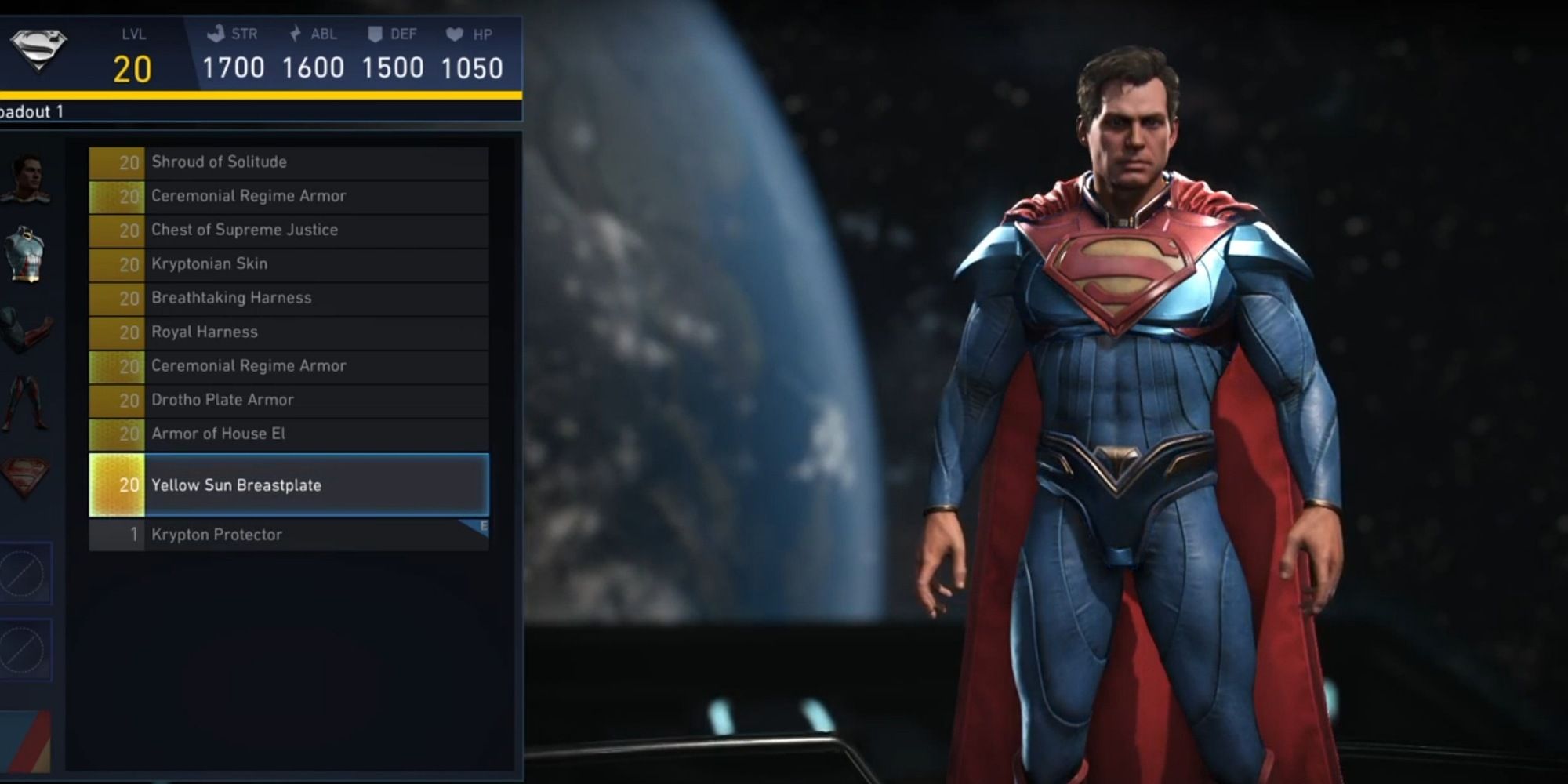 Injustice 2: The Best Superman Gear