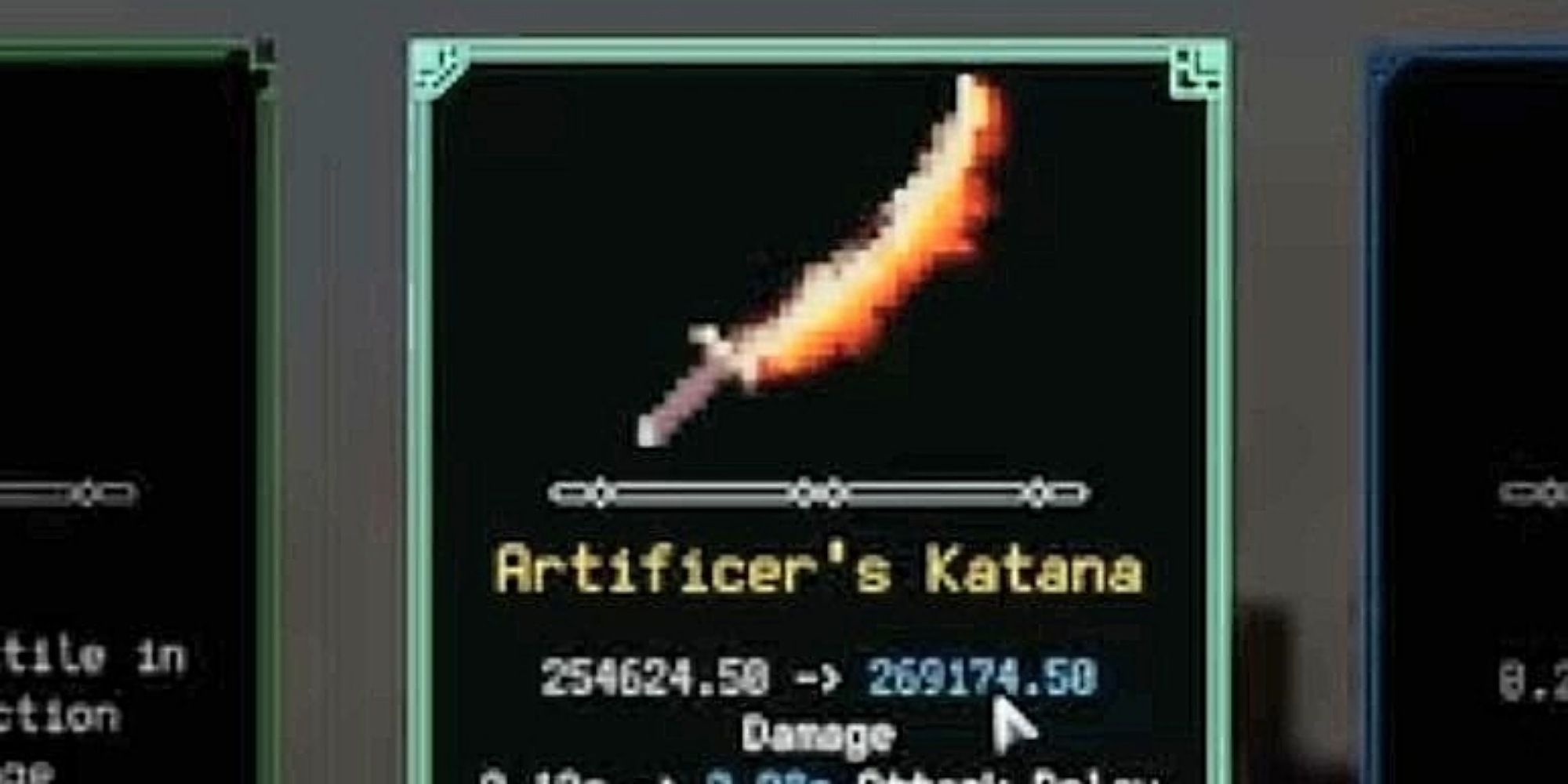 artificer's katana rogue genesia