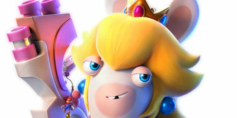 rabbid peach in mario rabbids