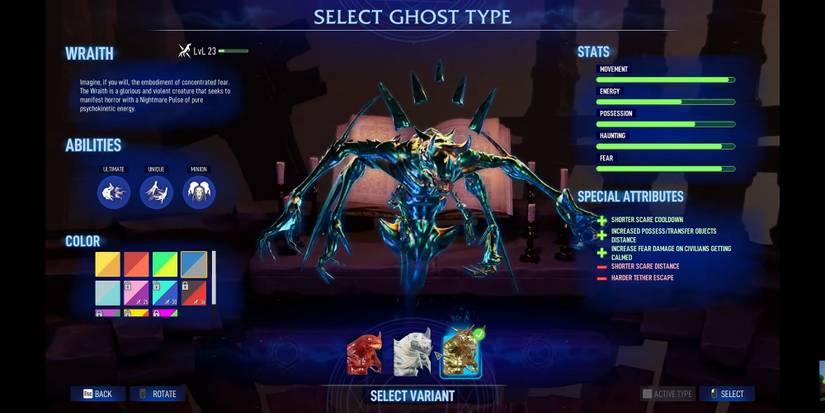 wraith in ghostbusters spirits unleashed 