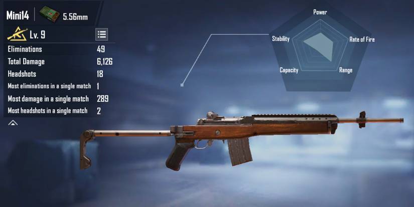 mini14 in pubg mobile