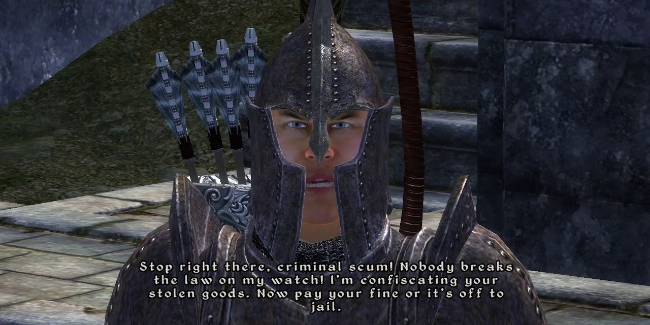 An Imperial Guard in The Elder Scrolls 4: Oblivion