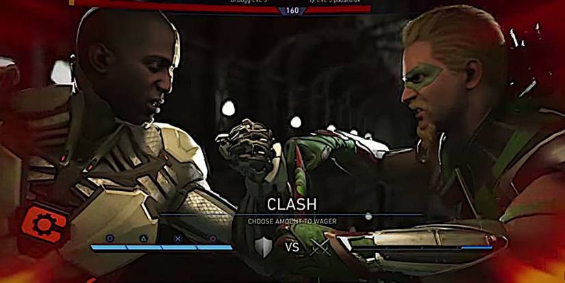 Injustice 2 Clash between Cyborg and Green Arrow