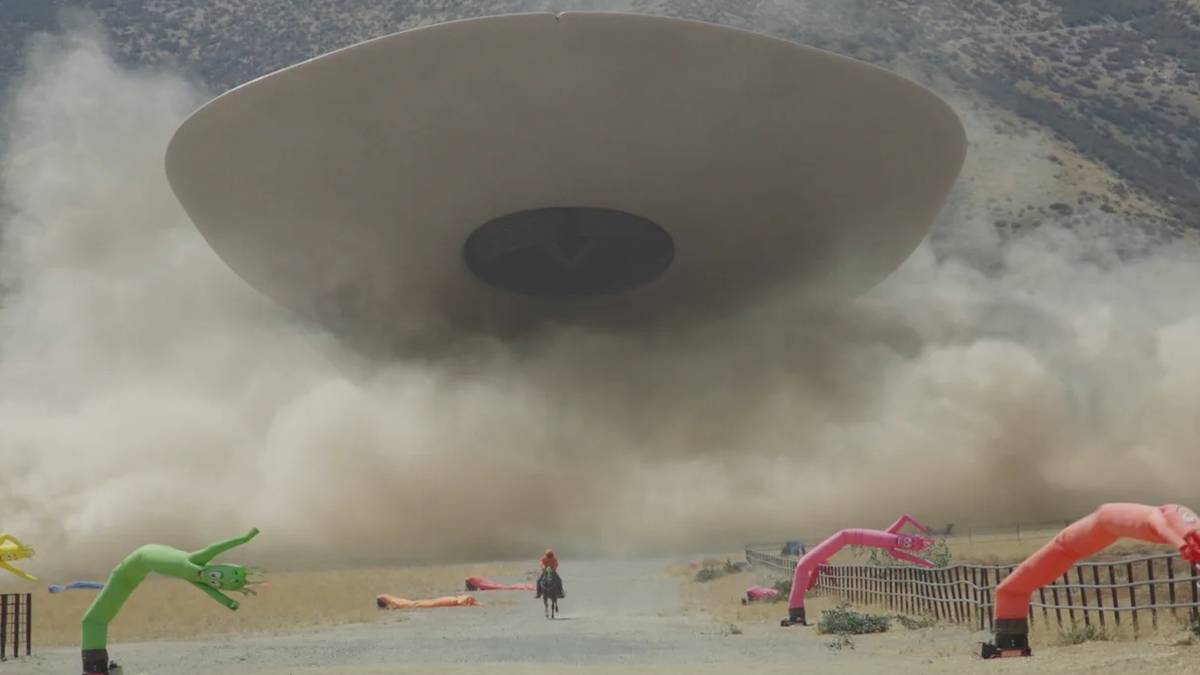 Jean Jacket chases OJ in Nope