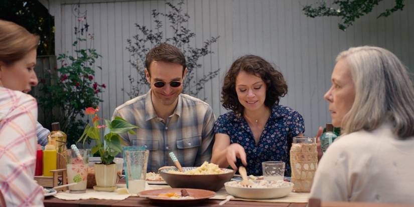 Matt Murdock and Jennifer Walters having lunch in She-Hulk