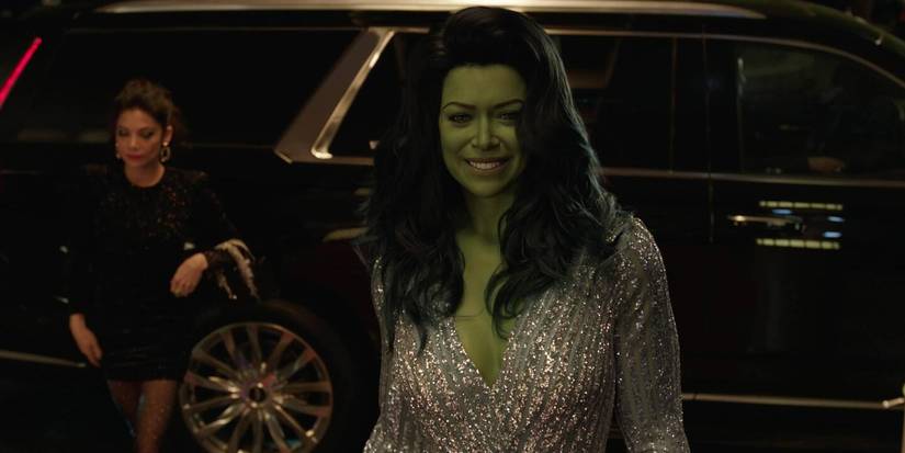 Jen arrives at a gala in She-Hulk episode 8